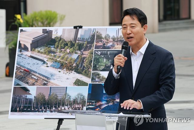 인사말하는 오세훈 서울시장