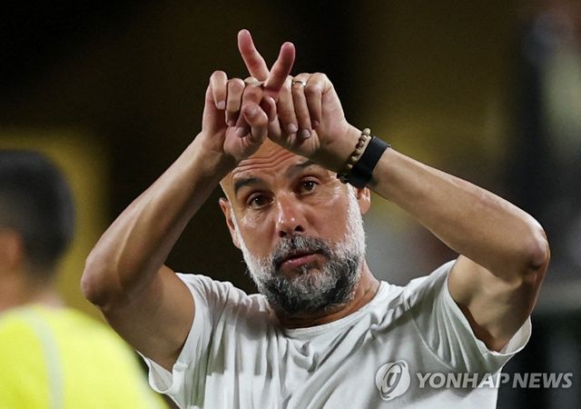 페프 과르디올라 맨체스터 시티 감독.