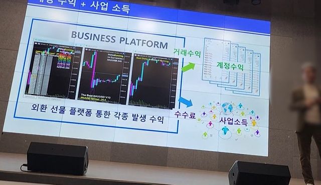 투자강의를 하는 피의자