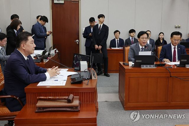 발언하는 김병기 운영위원장