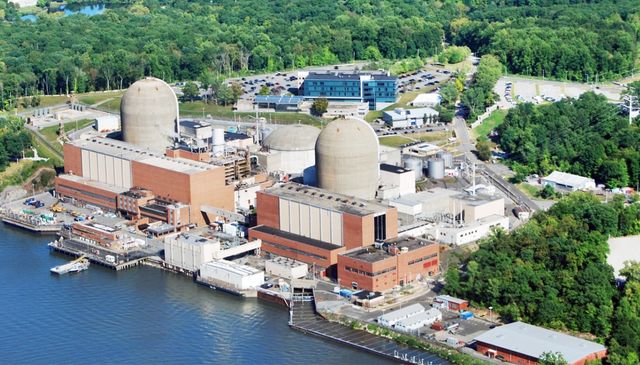 미국 뉴욕주 인디안포인트 원전 전경