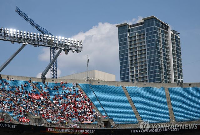 벤피카-바이에른 뮌헨의 조별리그 경기가 열린 뱅크 오브 아메리카 스타디움.