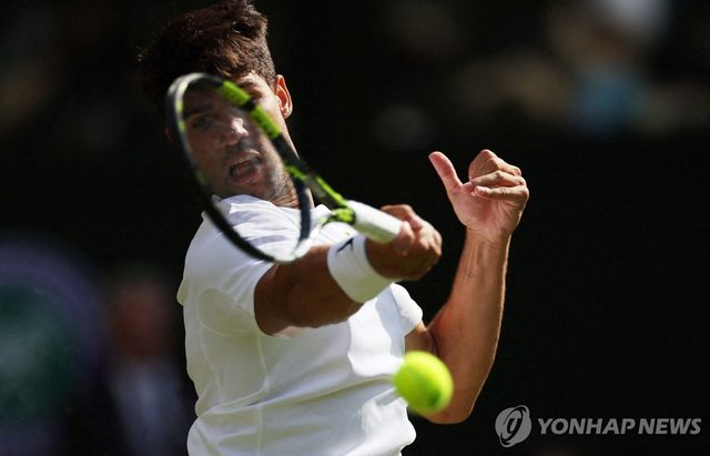 윔블던 3연패 도전하는 알카라스