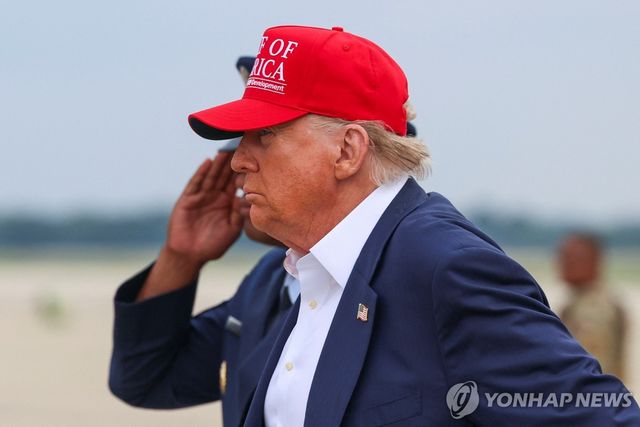 도널드 트럼프 미국 대통령