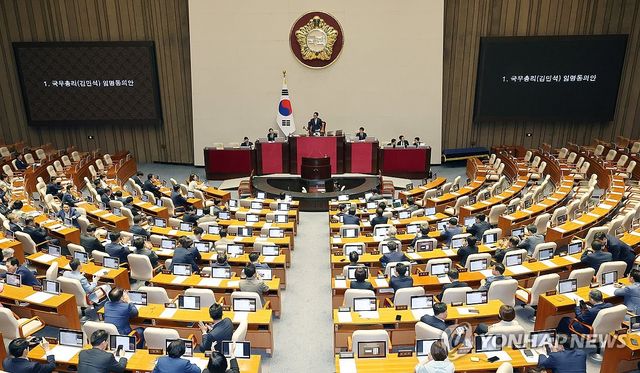 김민석 국무총리 후보자 임명동의안 통과