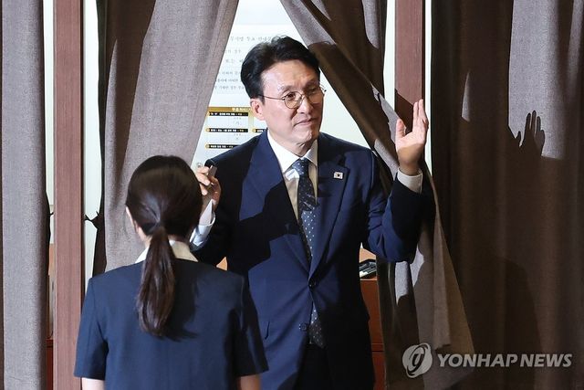 본인 임명동의안 투표 마친 김민석 국무총리 후보자