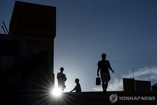 일본 여름 더위