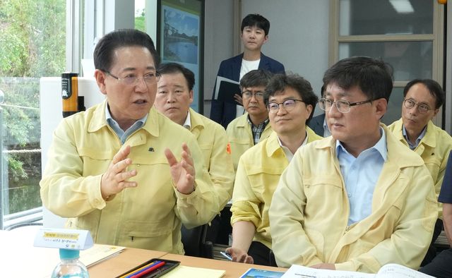 김성환 환경부장관 만난 김영록 전남지사