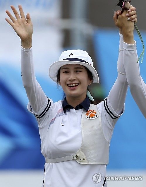 2015년 광주 U대회에서 우승했던 기보배