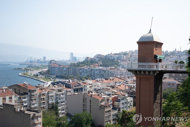 아산쇠르 전망대에서 본 이즈미르 전경 [사진/성연재 기자]