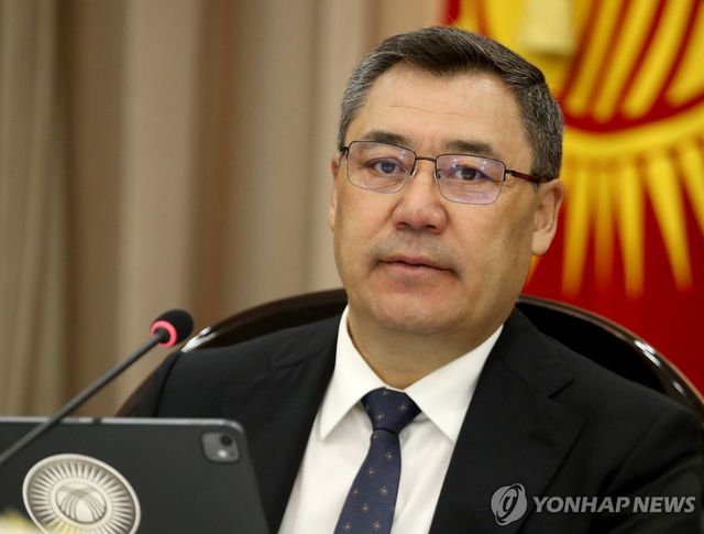 사디르 자파로프 키르기스스탄 대통령