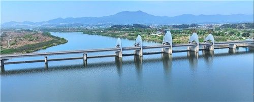 영산강 승촌보. [환경부 제공. 재판매 및 DB 금지]