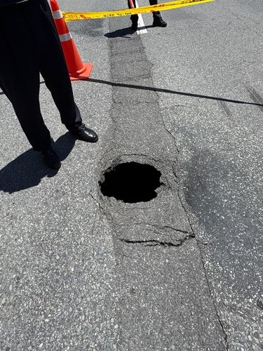 광주 금남로 싱크홀