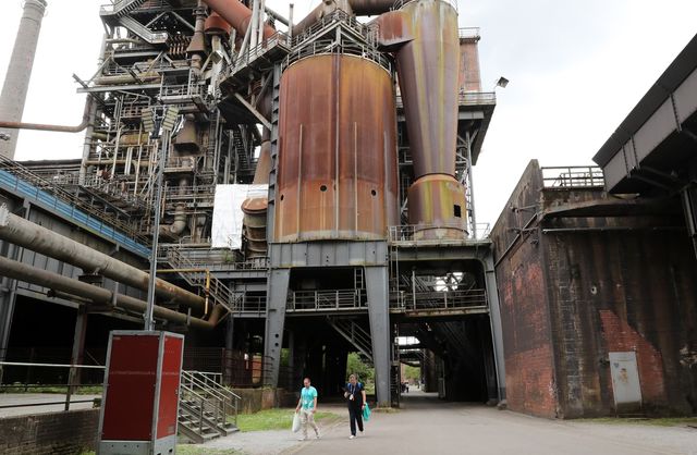 라인-루르 세계대학경기대회 폐회식이 열린 독일 노드 환경공원