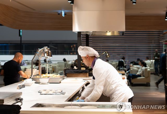 이스탄불 공항 터키항공 비즈니스 라운지 [사진/성연재 기자]