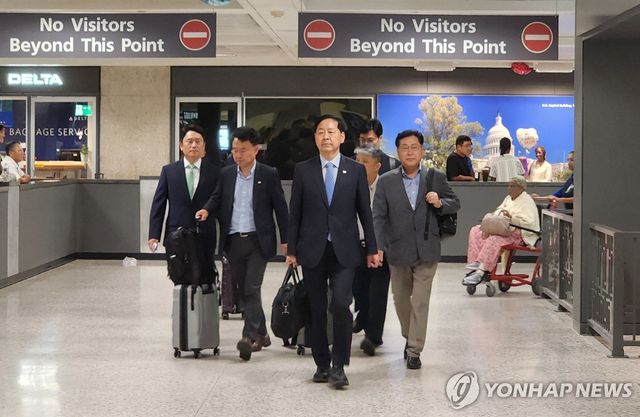 미국 도착한 구윤철 부총리 겸 기재부 장관