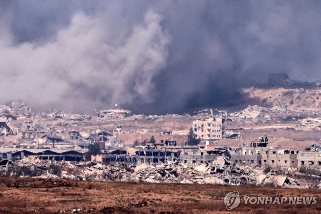 폐허가 된 가자지구