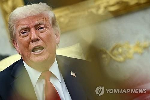 도널드 트럼프 미 대통령