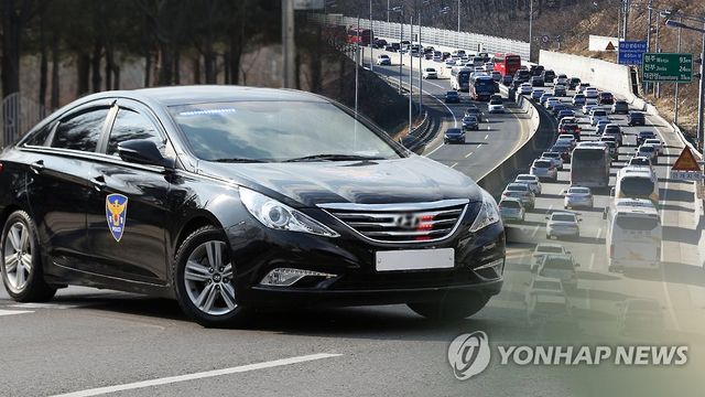 제주 암행순찰차 투입…과속 단속(CG)