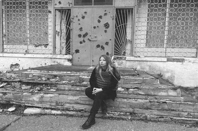 소설가 빅토리아 아멜리나의 생전 모습