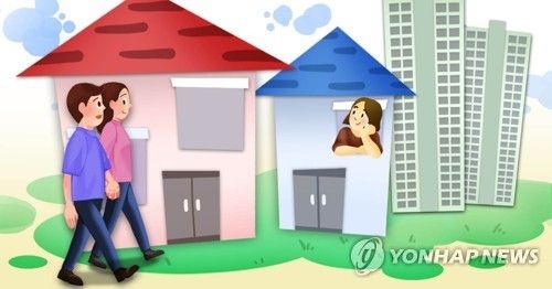신혼부부·청년 주거지원 일러스트