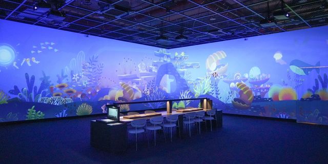 5일부터 시범운영 하는 서천 해양체험파크 내부