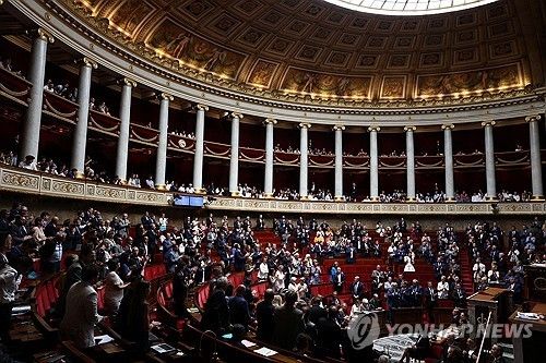 프랑스 하원 내부 