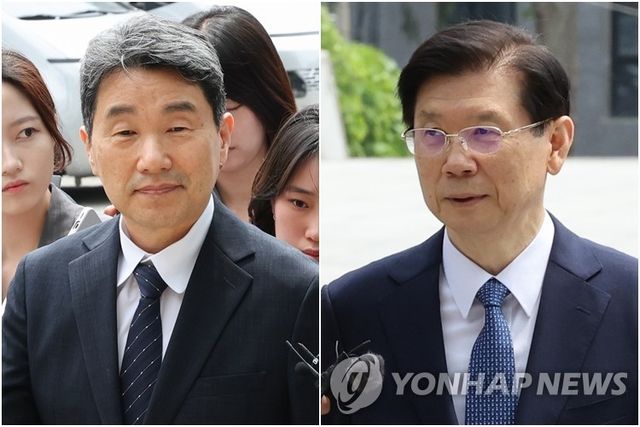 이주호·박종준, 내란특검 출석