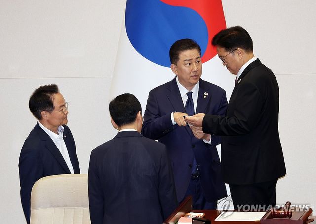 우원식-김병기, 무슨 대화?