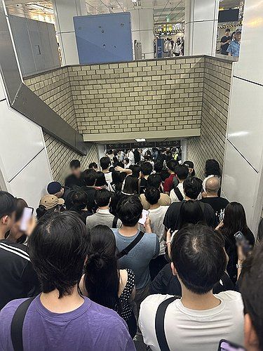 지하철 2호선 출근대란