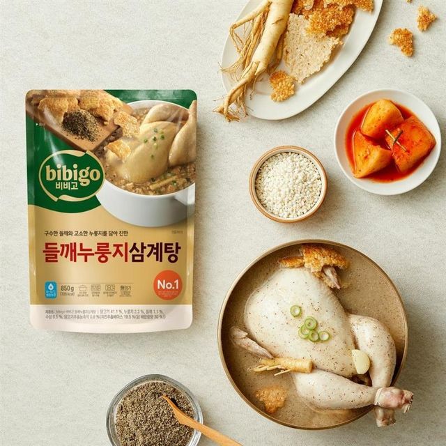 비비고 들깨누룽지 삼계탕