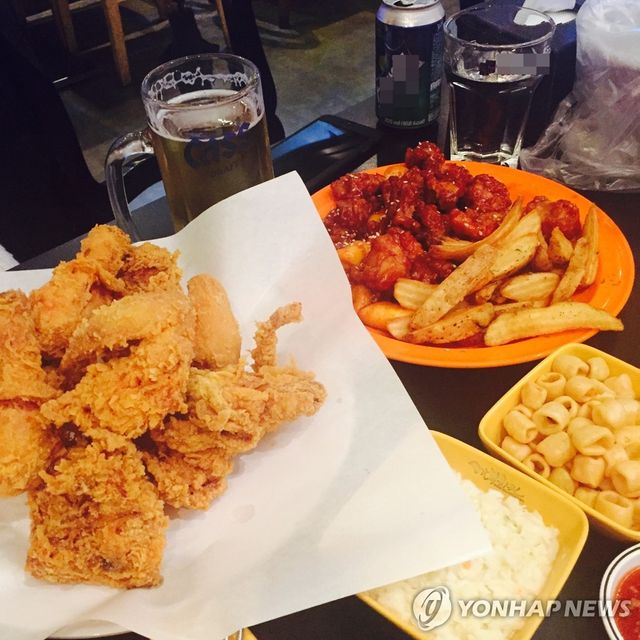 치맥(치킨과 맥주)