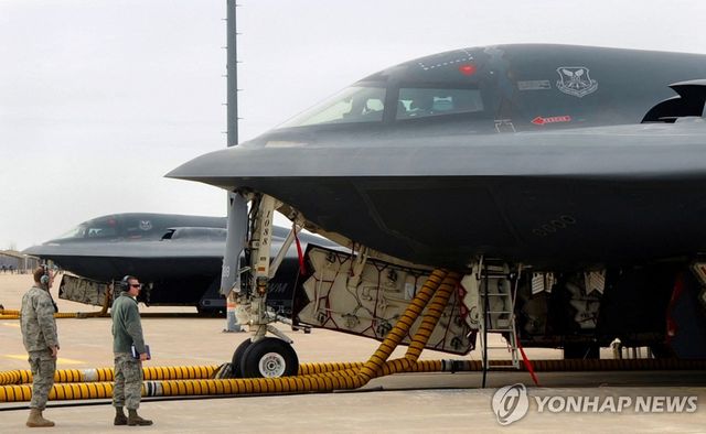 미 공군 B-2 스텔스 폭격기
