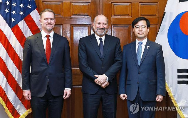 미국 상무부 장관과 미국무역대표부 만난 여한구 통상교섭본부장