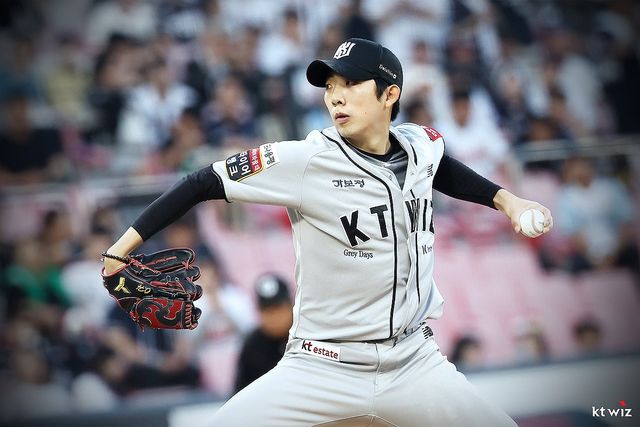 시즌 7승을 수확한 kt 오원석