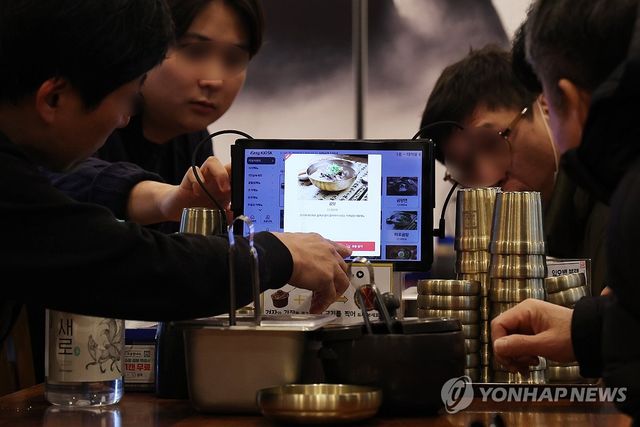 경기불황·인건비 절감에 테이블오더 수요 상승