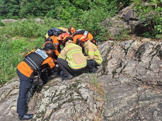 정선 임계면 70대 추락