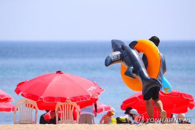 여름 피서철 본격 시작