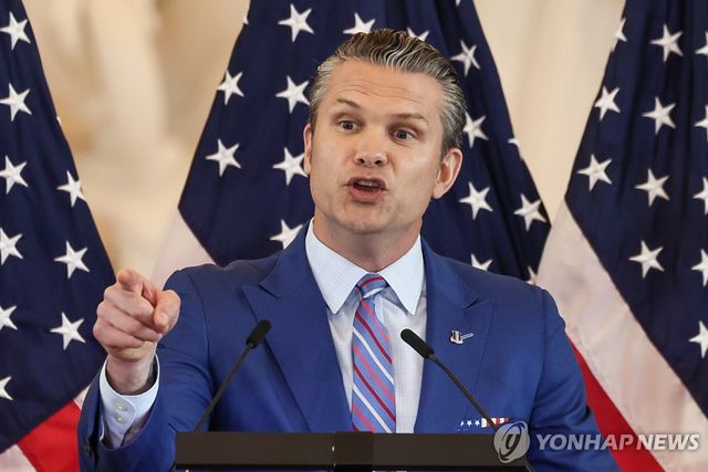 피트 헤그세스 미국 국방장관