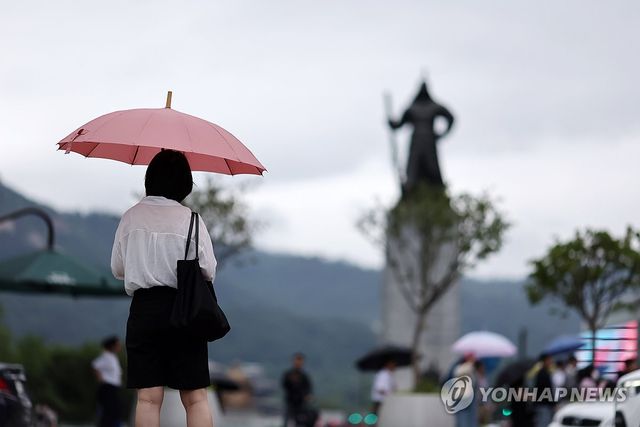 비 오는 출근길