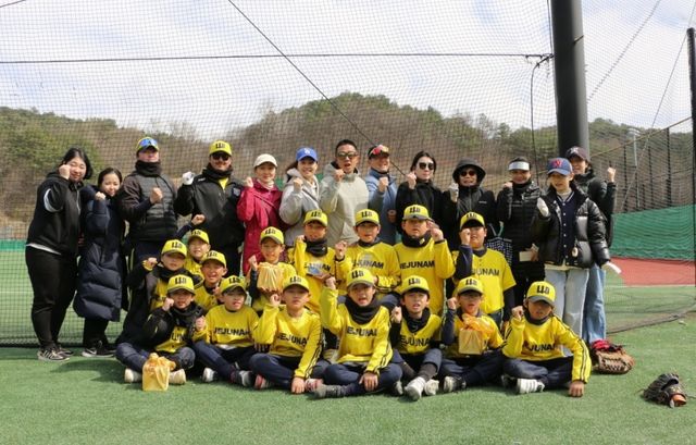 2025 순창 강천산배 춘계 유소년야구대회에 출전한 제주남초등학교 야구부