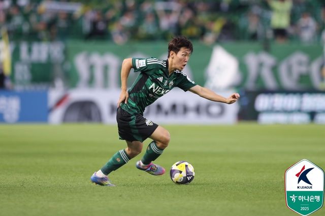 축구대표팀 뽑힌 전북 미드필더 강상윤