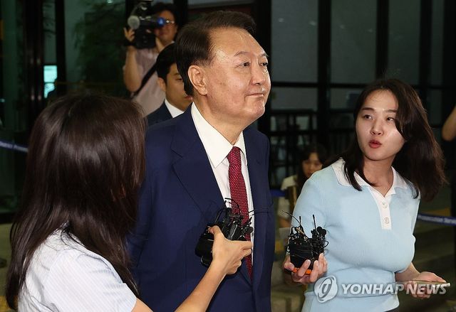 조사 마친 윤석열 전 대통령