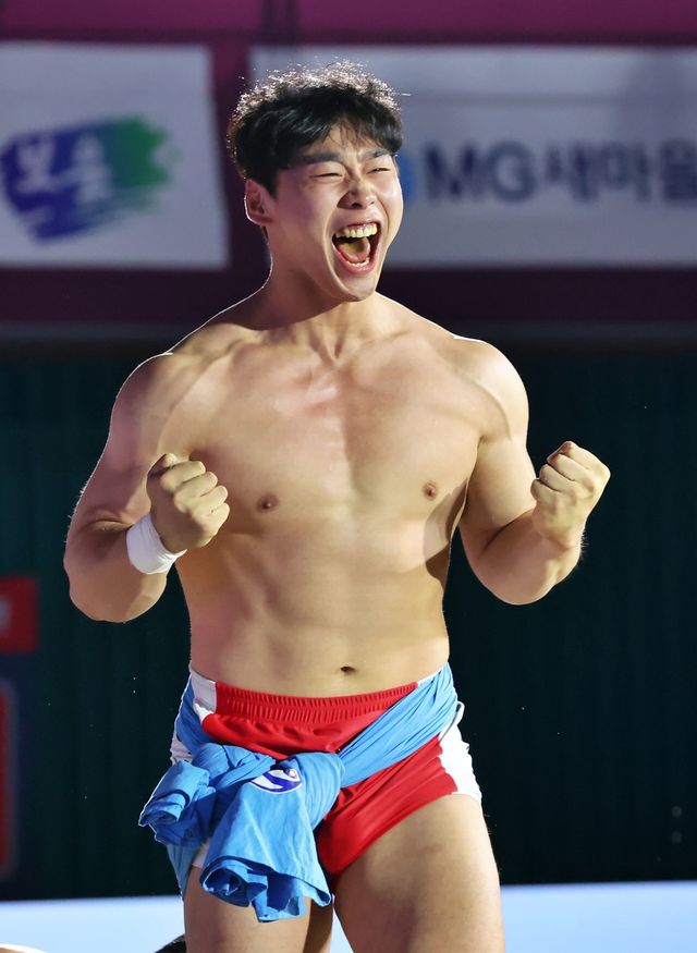 수원특례시청 허선행, 태백장사 등극