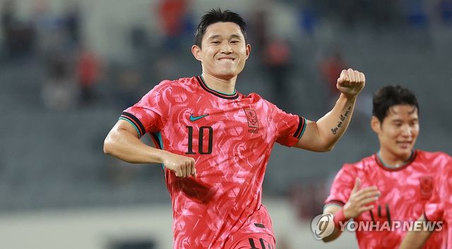 1차전 선취 골 넣는 이동경