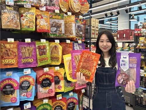 CU, 수산 안주 라인업 강화