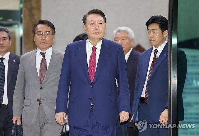 특검 조사 마친 윤석열 전 대통령