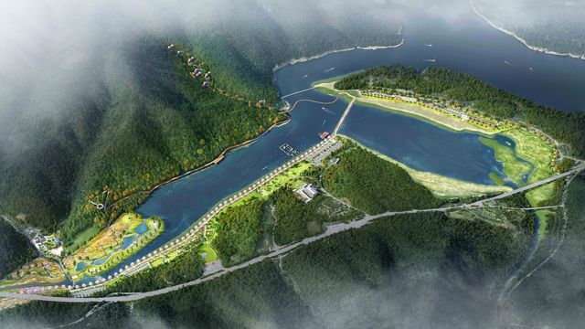 인제 빙어호 사계절 복합관광지 조성사업 조감도