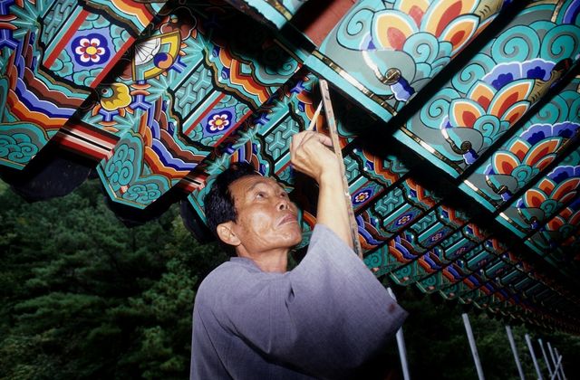 고(故) 홍점석 단청장 보유자