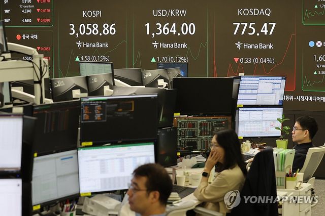 코스피 하락 개장